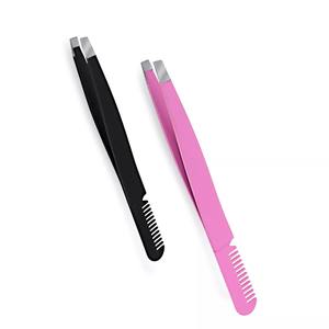 Ensemble de pinces à sourcils en acier inoxydable, vente en gros - Product Image 5