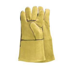 Guantes de Seguridad Industriales de Cuero Vacuno de Alta Calidad, Resistentes, Transpirables, Antideslizantes, Duraderos, Ignífugos y Resistentes a Chispas - Product Image 3