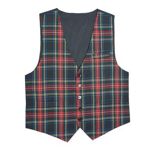 Vente en gros OEM Gilet écossais uni pour homme de haute qualité, décontracté, écologique, respirant, séchage rapide - Product Image 1