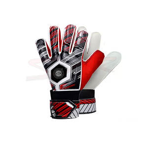 Gants de gardien de but professionnels en cuir légers de haute qualité avec conception de logo personnalisé pour la protection sportive - Product Image 3