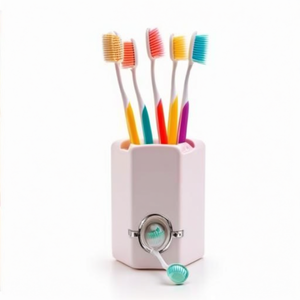 <b>Toothpaste</b> <b>Squeezer</b> with 5 Brush Holder-Bathroom Accessories - Product Image 2