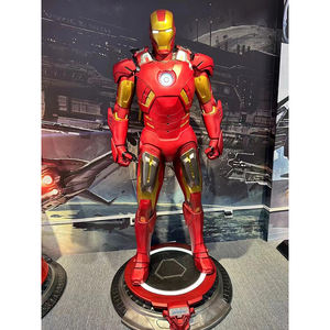 Figura de película de acción de Marvel MK7 MK85 estatuas de Ironman superhéroes 1/1 moldes escultura <span class=keywords><strong>Iorn</strong></span> hombre artesanías de resina para Decoración - Product Image 4