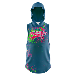 Sweat-shirt sans manches pour homme 100% coton, logo personnalisé, uni, vêtements de sport pour la salle de sport, vêtements de sport d'hiver, poche brodée en relief - Product Image 1