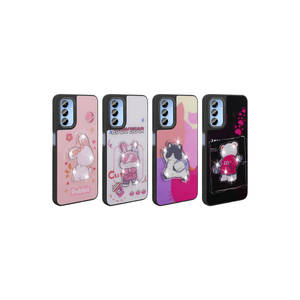 Coque en silicone JoieCreatif de luxe avec motif emblématique pour Samsung Galaxy A15, étui de protection lumineux et gaufré pour A53 A34 A24 A21S A71 - Product Image 3