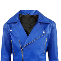 Blousons de moto d'hiver en toile bleue de haute qualité pour deux motards, avec ceinture ajustable, écologiques, faible MOQ, en promotion