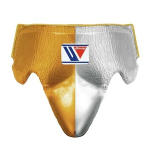 ถุงมือชกมวยสำหรับป้องกันขาหนีบทำเองสีขาวทองสไตล์ใหม่ - Product Image 3