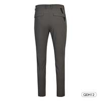 Pantalones Deportivos Color Caqui para Hombre HH Golf con Cierre de Botón, 100% Algodón, Diseño Liso