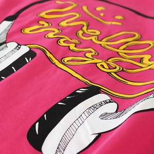 Custom Short Sleeve Tshirt For Man Black T Shirt Screen Printing T-shirts - Product Image 4