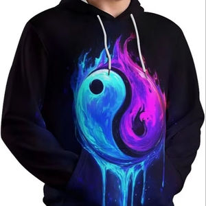 Sudaderas con capucha personalizadas Jersey liso Fleece Basics Sudaderas con capucha de mezcla de algodón Sudaderas con capucha para hombres y mujeres diseño único elegante dulce - Product Image 1