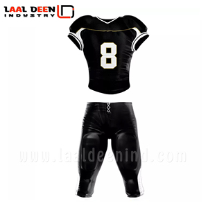 Service OEM uniforme de Football américain fabriqué dans le meilleur matériau uniforme de Football américain nom et numéro de l'équipe personnalisée conception de logo - Product Image 4