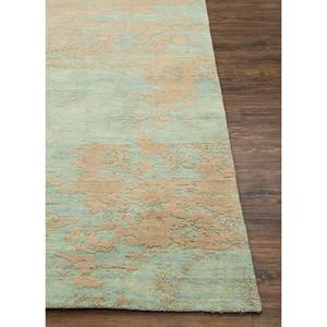 Tapis en laine noué à la main Kavi Green, collection Chaos Theory CX-2701, abstrait, pour la décoration de la maison, salon, 9x12, rectangle, puzzle - Product Image 4