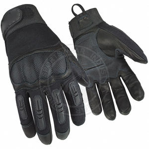 Wholesale Half-Finger Black Nylon Tactical <b>Gloves</b> Men Women Custom Logo <b>Touchscreen</b> Waterproof Windproof Anti-Impact Anti-Slip - Product Image 3