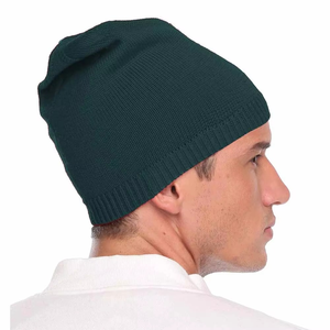 Gorro de gorro para adultos superventas, nuevo diseño de puño, logotipo personalizado de gorra transpirable Jacquard para hombres y mujeres - Product Image 4