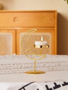 Candle <b>Holders</b> Stand Single Arms <b>Black</b> <b>Candlestick</b> <b>Holder</b> Metal Decorative for Church Wedding Party - Product Image 2