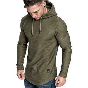 Sweat à capuche respirant pour homme pour la course et l'entraînement, 100% polyester, design personnalisable - Product Image 3