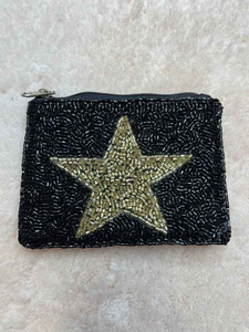 Monedero hecho a mano con cuentas bordadas de semillas con color personalizado para mujeres y niñas - Product Image 3