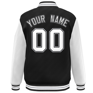 Tenues d'université à logo personnalisé écusson de broderie bombardier manteaux de baseball universitaire Letterman grande taille veste de baseball universitaire pour hommes - Product Image 3