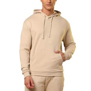 Venta al por mayor de chándales de invierno personalizados de gran tamaño lisos con capucha ropa informal transpirable y cómodo chándal para hombres - Product Image 1