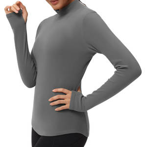 Prix bas, sous-vêtement à manches longues pour femmes, fabricants de vêtements, sous-vêtement de haute qualité pour l'équitation, look urbain pour femmes - Product Image 4