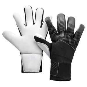 Guantes de portero de cuero y goma de la mejor calidad para deportes al aire libre Guantes de entrenamiento deportivo de alta calidad - Product Image 4
