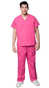 Blouses d'hôpital pour hommes | Blouses médicales en coton Polyester de qualité supérieure pour soins infirmiers Logo personnalisé - Product Image 2