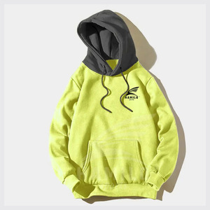 Jersey de calidad superior para hombre, sudaderas con capucha térmicas, estilo único, 100% algodón, técnica teñida transpirable, conceptos básicos de invierno, mezcla de algodón - Product Image 3