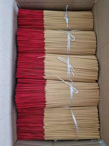 Varillas de Incienso de Sándalo Blanco Natural Gmex con Mango Rojo para Uso Religioso en el Mercado de Malasia, Indonesia y Tailandia - Product Image 3