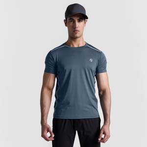 เสื้อยืดโอเวอร์แลนด์รัน พรีเมียม โพลีเอสเตอร์ 100% สีเทาเข้ม 260gsm ผ้าถักทรงหลวม พิมพ์ลายสกรีน - Product Image 1