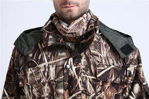 Conjunto de Ropa de Caza Impermeable con Camuflaje, Uniformes, Trajes para Hombre, Pantalones y Chaquetas Aislantes para Invierno, Caza de Aves Acuáticas - Product Image 4