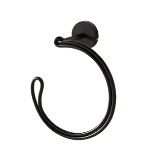 Attractive Design Black Metal Toilet Paper Holder Wall Mounted Bathroom Accessories for Home Hotel Restaurant Office Use - Product Image 4