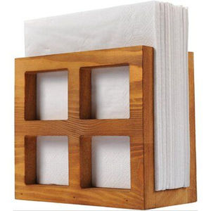 Premium Acacia <b>Wood</b> Napkin Holder Stylish Designer <b>Table</b> <b>Top</b> Napkin Dispenser Eco-Friendly For Kitchen & Dining <b>Tables</b> - Product Image 4