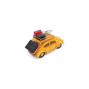 Auto in metallo decorativo Design Vintage con telaio e Moneybox