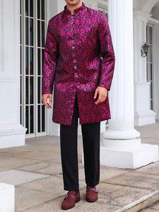 Designer de mode moderne sur mesure pour hommes Kurta Pyjama Khoosa Sherwani Waste Coat disponible prêt à porter porte installation de livraison - Product Image 4