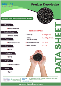Polyéthylène haute densité noir recyclé (HDPE) pour le moulage pour l'emballage et plus - Product Image 3