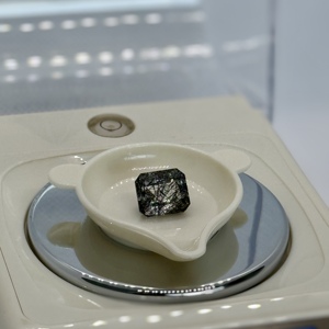 6.36ct ควอทซ์พลอย rutilated มรกตเจียระไนแบบธรรมชาติขนาด11.9x10.1x7.4มม. สำหรับทำเครื่องประดับสำหรับทำแหวน - Product Image 4