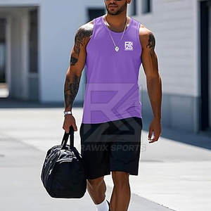 Poids léger meilleure vente 2025 débardeur pour adultes pas cher prix hommes débardeur respirant débardeur - Product Image 4