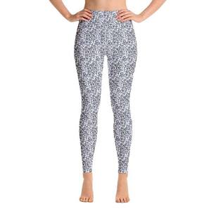 Logo personnalisé de haute qualité vêtements de sport taille haute Fitness pantalons de yoga tissu tricoté Leggings imprimés par sublimation pour les femmes Fitness - Product Image 3