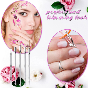 Los Mejores Proveedores, Novedad, Innovamed, Empujador de Cutículas Reutilizable de Doble Cabeza de Acero Inoxidable para Salones de Uñas, Colores Personalizables - Product Image 5