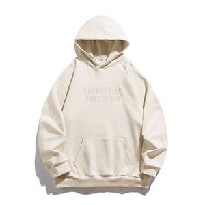 Sudadera con Capucha de Alta Calidad con Logotipo Personalizado, Felpa Francesa, Algodón Grueso, Transpirable, con Cierre, Antiarrugas, para Invierno, Unisex - Product Image 2