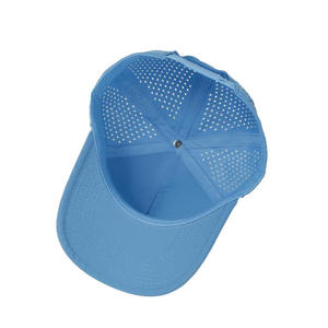 Gorra Trucker con Diseño de Cuerda, Impermeable, Transpirable, Logotipo Bordado Personalizado, Alta Calidad, 5 Paneles, Corte Láser Perforado para Deportes - Product Image 1