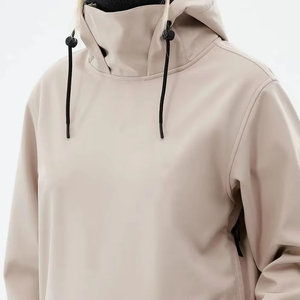 Veste à capuche de ski pour homme, imperméable, coupe-vent, avec logo et impression personnalisés, veste d'hiver pour snowboard et ski, sweat à capuche - Product Image 5