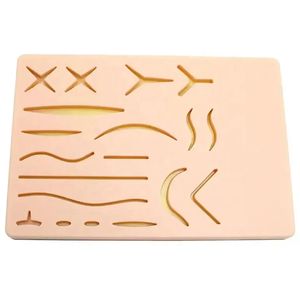 Tampon de pratique de suture pour étudiants en médecine en gros 3 couches pour la graisse de la peau et les muscles pour les étudiants Pratique du personnel de santé - Product Image 3