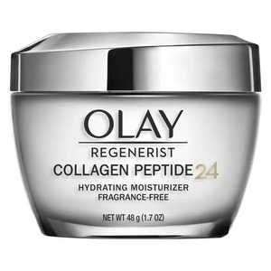 Olay rejenerist kollajen peptid 24 yüz nemlendirici, tüm cilt ince çizgiler ve kırışıklıklar, kokusuz, 1.7 oz