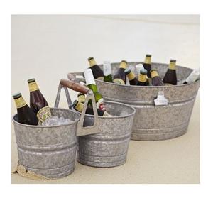 Nouveau design de bac à bière en métal fait à la main en acier inoxydable pour bar Bac à glace décoratif pour bouteilles de bière - Product Image 6