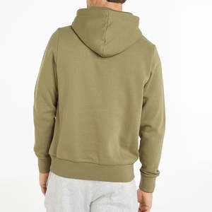 Pulls à capuche de rue 100% coton personnalisés pour hommes Pulls à capuche à épaules tombantes Sweats à capuche simples surdimensionnés et lourds pour hommes avec logo personnalisé - Product Image 3