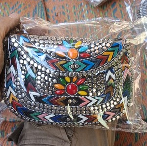 Craftstages International Designer Artisanal Chaînes De Mosaïque En Métal Embrayage Dames Boîte Multicolore Sacs De Soirée À Rabat À Motifs - Product Image 5
