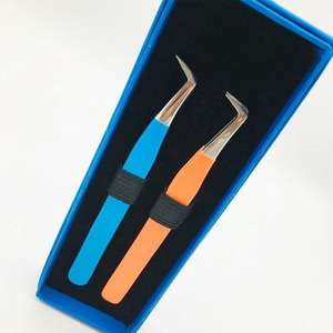 Ensemble de pinces à cils vente en gros Meilleure vente de pinces à cils marque privée en acier inoxydable de haute qualité à bon prix - Product Image 3