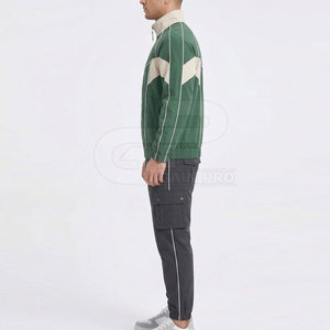 ชุดวอร์มผู้ชายสไตล์เรโทรสำหรับฤดูร้อนและกิจกรรมกลางแจ้ง ผ้าเนื้อนุ่ม ใส่สบายทรงหลวม - Product Image 5