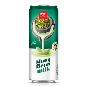 RITA Mung Bean Milk Drink 320ml Can Vietnam Supplier Dairy Products High Quality OEM Beverage