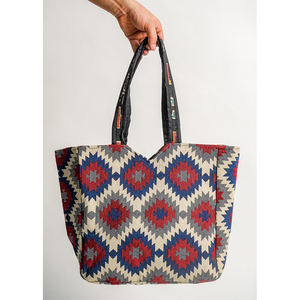 Nouveau modèle Sac fait main Sac à main moderne en polyester et coton pour le shopping - Product Image 1